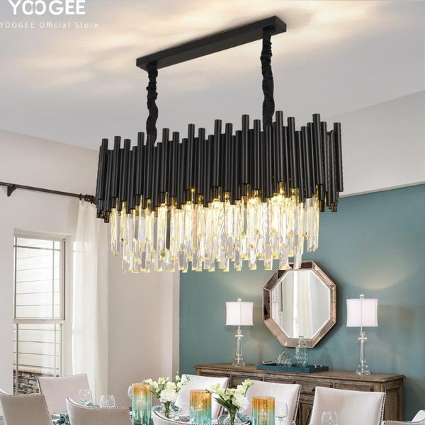 black chandelier modern living room restaurant lamp crystal chandeliers indoor lighting for home loft led kitchen lights
black chandelier modern living room restaurant lamp crystal chandeliers indoor lighting for home loft led kitchen lights