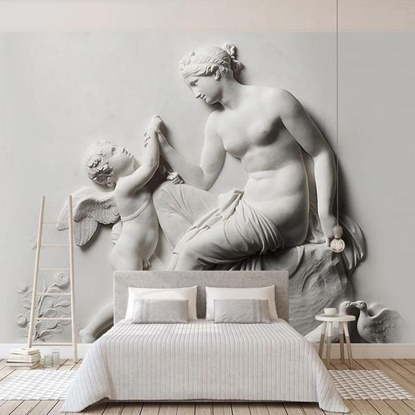 wallpapers custom po wallpaper european style 3d stereoscopic statue beauty angel art fresco living room sofa tv background wall mural
wallpapers custom po wallpaper european style 3d stereoscopic statue beauty angel art fresco living room sofa tv background wall mural