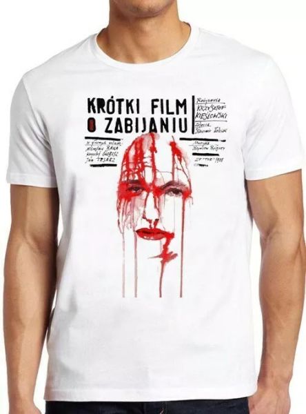 a short film about killing 80s polish poster film cool gift tee t shirt 4254, White;black
a short film about killing 80s polish poster film cool gift tee t shirt 4254, White;black