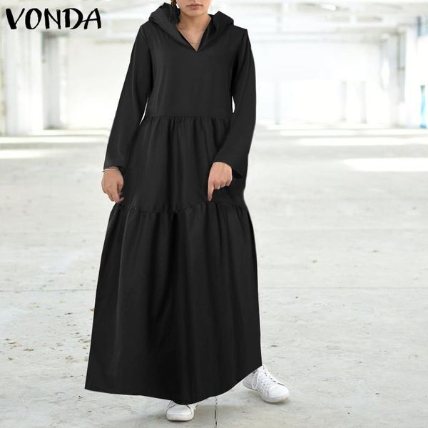 casual dresses vonda autumn dress 2021 women long sleeve solid color party maxi loose bohemian vestidos 5xl sundress femme, Black;gray
casual dresses vonda autumn dress 2021 women long sleeve solid color party maxi loose bohemian vestidos 5xl sundress femme, Black;gray