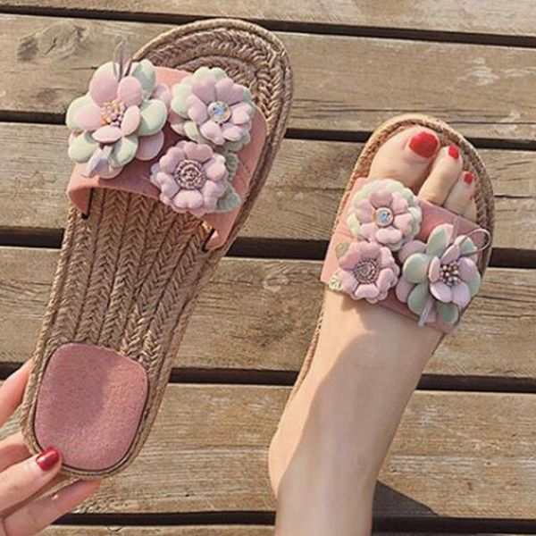 slippers summer flax home women flowers comfortable slip on bedroom fashion beach non-slip slapping shoes woman xx175, Black
slippers summer flax home women flowers comfortable slip on bedroom fashion beach non-slip slapping shoes woman xx175, Black