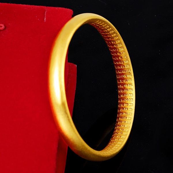 bangle fashion retro simple jewelry yellow gold filled frosted bracelet womens accessories gift, Black
bangle fashion retro simple jewelry yellow gold filled frosted bracelet womens accessories gift, Black