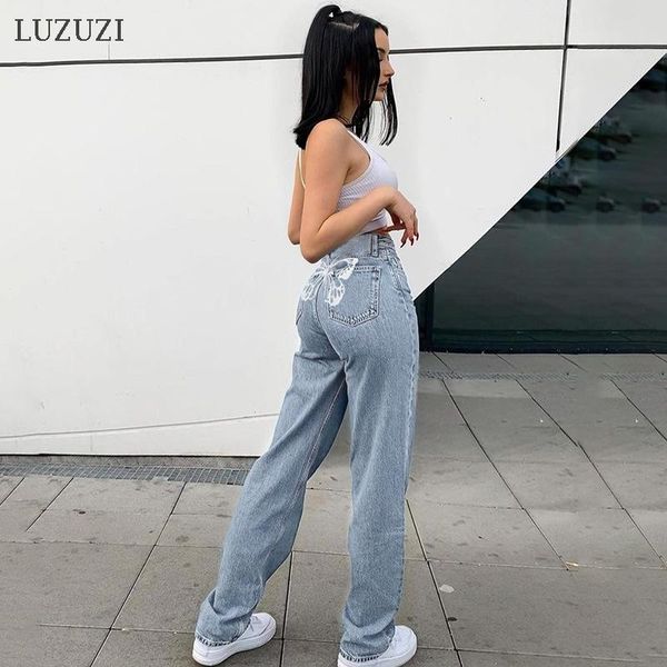 women's jeans luzuzi hip butterfly print fashion high waist women y2k harajuku pants casual baggy straight mom denim trousers plus size, Blue
women's jeans luzuzi hip butterfly print fashion high waist women y2k harajuku pants casual baggy straight mom denim trousers plus size, Blue