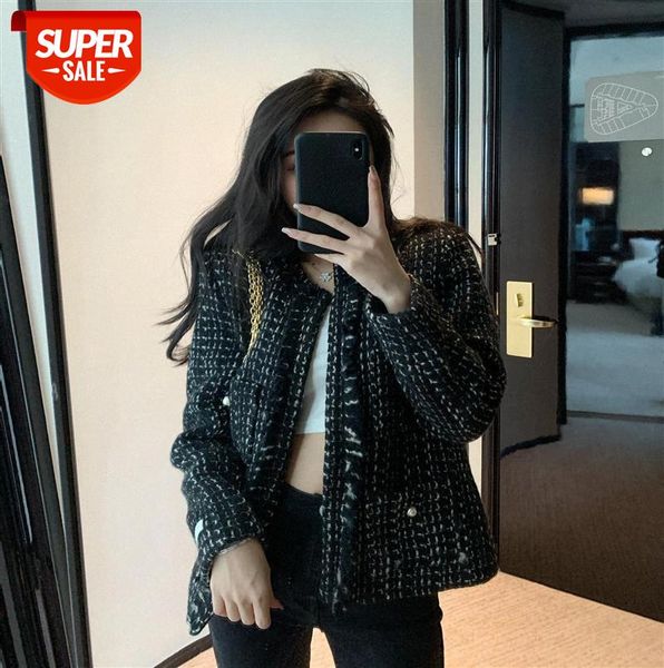 containing high wool ~ small fragrant woolen coat women short tweed western celebrity net red #9a9m, Black
containing high wool ~ small fragrant woolen coat women short tweed western celebrity net red #9a9m, Black