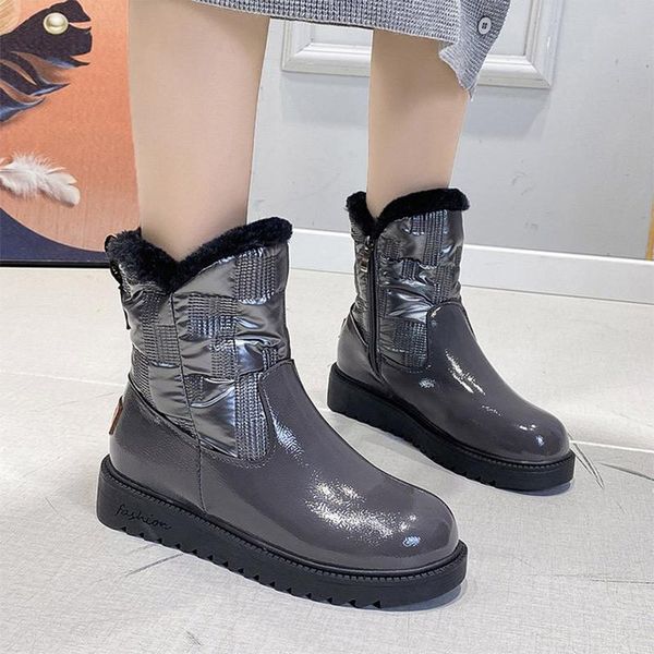 boots shoes woman ankle non-slip snow booties women warm plush fashion short botas de mujer casual footwear waterproof, Black
boots shoes woman ankle non-slip snow booties women warm plush fashion short botas de mujer casual footwear waterproof, Black