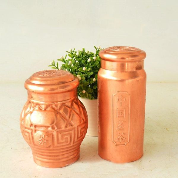 mugs pure copper tea cup mug handmade thick solid purple with lid gift