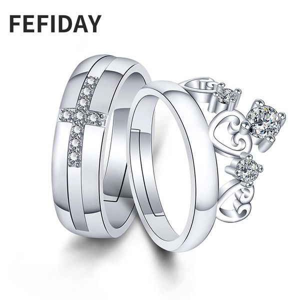 wedding rings fefiday tiara royal vintage adjustable zircon crystal crown ring set cubics womens couple ladies fashion women, Slivery;golden
wedding rings fefiday tiara royal vintage adjustable zircon crystal crown ring set cubics womens couple ladies fashion women, Slivery;golden