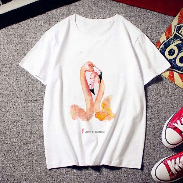 women's t-shirt summer woman t shirt women harajuku printing flamingo casual fashion tshirt o-neck white female cloth short sleeve t-s
women's t-shirt summer woman t shirt women harajuku printing flamingo casual fashion tshirt o-neck white female cloth short sleeve t-s