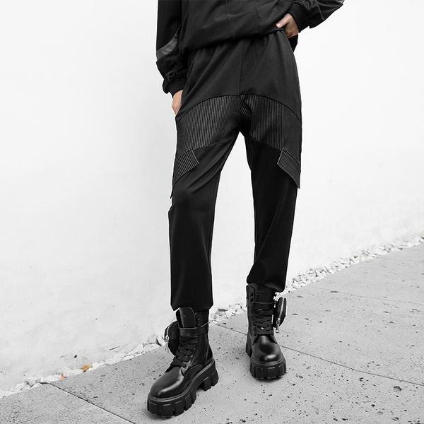 women's pants & capris lukaxsikax 2021 spring autumn women long pant original design stripe patchwork slim harem, Black;white
women's pants & capris lukaxsikax 2021 spring autumn women long pant original design stripe patchwork slim harem, Black;white