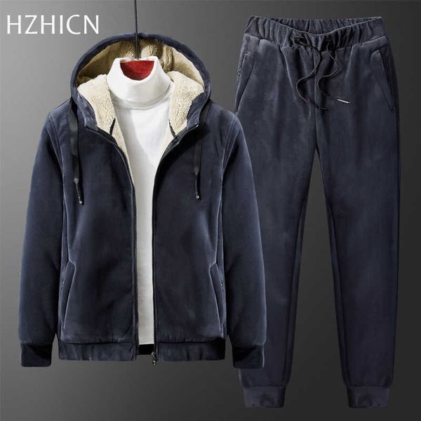 men winter fleece sets mens thick hoodies+pants suit man hooded sweatshirt sportswear tracksuits male hoodie sweatsuits size 8xl 211006, Gray
men winter fleece sets mens thick hoodies+pants suit man hooded sweatshirt sportswear tracksuits male hoodie sweatsuits size 8xl 211006, Gray