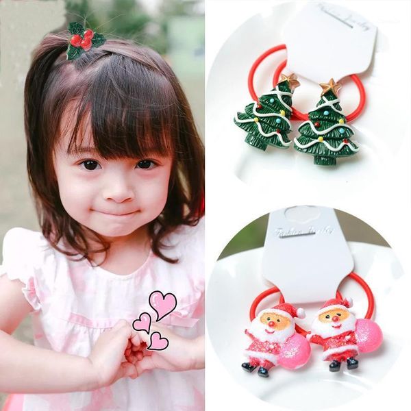 hair accessories christmas series cartoon head rope girl's colored rubber band decorations elastic bands, Slivery;white
hair accessories christmas series cartoon head rope girl's colored rubber band decorations elastic bands, Slivery;white