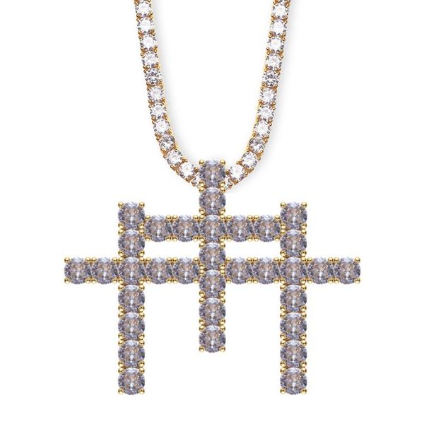 pendant necklaces iced out bling stitching cross chain mens/women micro pave cz necklace silver color charm link hip hop jewelry gift
pendant necklaces iced out bling stitching cross chain mens/women micro pave cz necklace silver color charm link hip hop jewelry gift