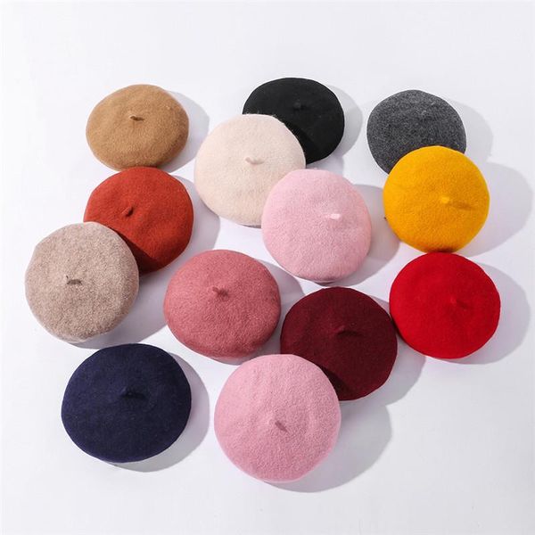 berets winter girl female casual woolen beret hat round warm pumpkin artist hats cap soft comfortable french painter, Blue;gray
berets winter girl female casual woolen beret hat round warm pumpkin artist hats cap soft comfortable french painter, Blue;gray