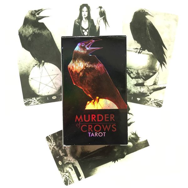 78card murder of crows tarot deck oracles card for fate divination board game and a variety options games individual
78card murder of crows tarot deck oracles card for fate divination board game and a variety options games individual