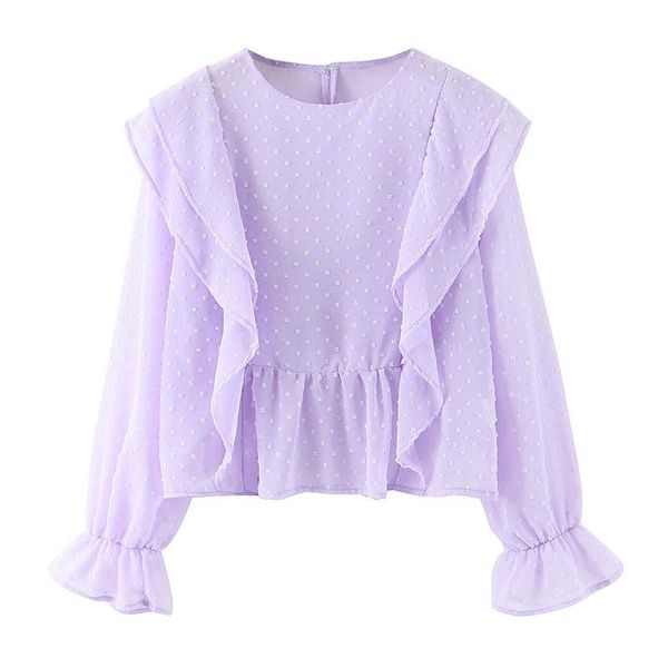 women's blouses & shirts stylish ruffles chiffon blouse women butterfly long sleeve elegant ladies o neck casual shirt blusa mujer 2021, White
women's blouses & shirts stylish ruffles chiffon blouse women butterfly long sleeve elegant ladies o neck casual shirt blusa mujer 2021, White