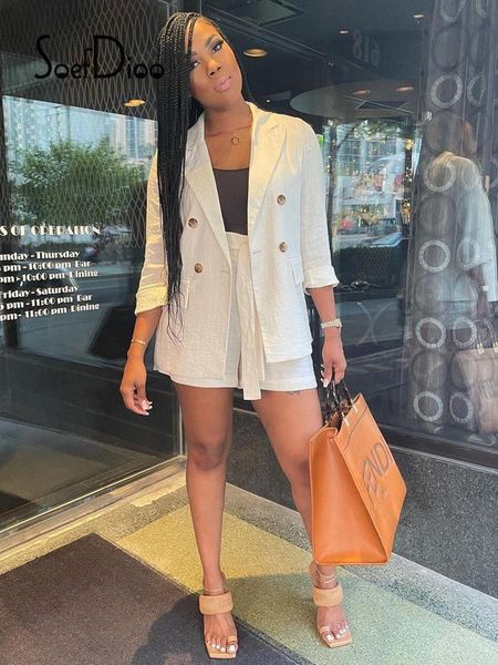 women's tracksuits soefdioo casual two piece set button long sleeve blazer and shorts for women y2k vacation outfits fall 2021 fashion, Gray
women's tracksuits soefdioo casual two piece set button long sleeve blazer and shorts for women y2k vacation outfits fall 2021 fashion, Gray