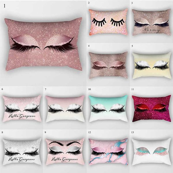 pillow case fashion 30*50cm pink golden pillowcase eyelash soft cushion cover marble home decor sofa throw
pillow case fashion 30*50cm pink golden pillowcase eyelash soft cushion cover marble home decor sofa throw