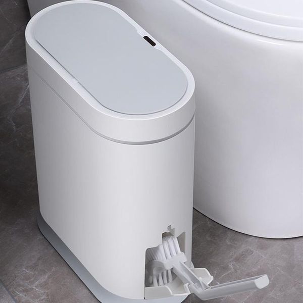 waste bins 8l trash can household induction electri waterproof smart bin toilet with cover brush integrated narrow paper baske
waste bins 8l trash can household induction electri waterproof smart bin toilet with cover brush integrated narrow paper baske