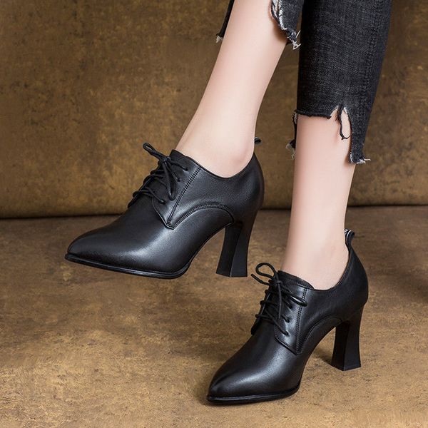 2022 New Naked BootsWomen Autumn ShoePointed Toe Ankle BotasChunky HeelOffice Lady Work ShoesLace-upBLACKDropshipping, Black
2022 New Naked BootsWomen Autumn ShoePointed Toe Ankle BotasChunky HeelOffice Lady Work ShoesLace-upBLACKDropshipping, Black