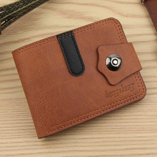 wallets men's wallet classic pu leather horizontal square short casual lychee pattern buckle coin purse, Red;black
wallets men's wallet classic pu leather horizontal square short casual lychee pattern buckle coin purse, Red;black