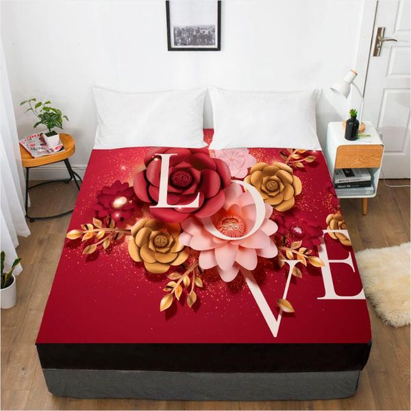 sheets & sets luxury elastic fitted sheet bed with an band mattress cover customizable size for home wedding love
sheets & sets luxury elastic fitted sheet bed with an band mattress cover customizable size for home wedding love