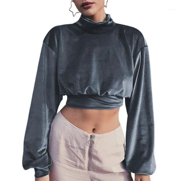 women's blouses & shirts women velvet turtleneck blouse breathable high collar polyester skin-friendly midriff-baring short crop pullov, White
women's blouses & shirts women velvet turtleneck blouse breathable high collar polyester skin-friendly midriff-baring short crop pullov, White