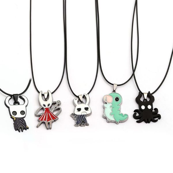 pendant necklaces game hollow knight necklace black ocs metal rope chain choker for women men jewelry souvenir gifts kolye, Silver
pendant necklaces game hollow knight necklace black ocs metal rope chain choker for women men jewelry souvenir gifts kolye, Silver
