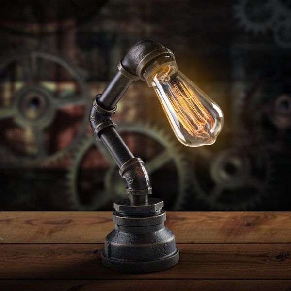 table lamps vintage creative industrial lights loft water pipe desk lighting bedside lamp for bar/bedroom/study/work
table lamps vintage creative industrial lights loft water pipe desk lighting bedside lamp for bar/bedroom/study/work