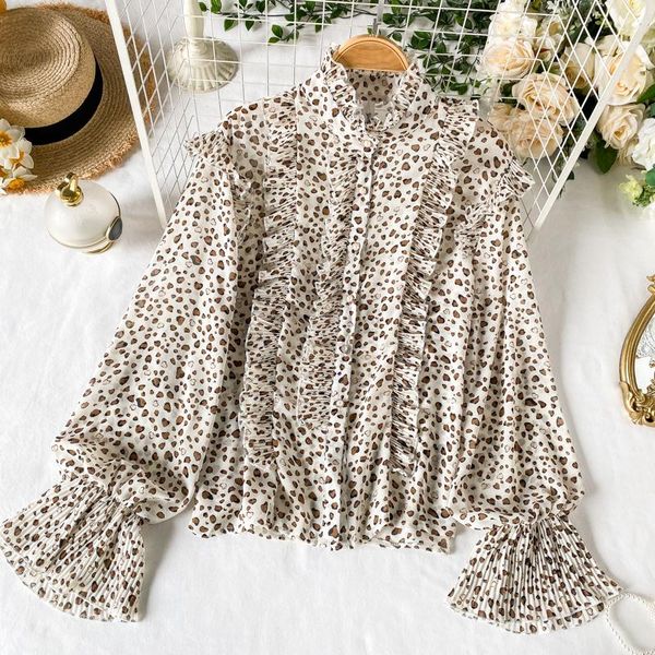 women's blouses & shirts jastie spring autumn boho style pleated ruffled retro floral chiffon shirt long sleeve female, White
women's blouses & shirts jastie spring autumn boho style pleated ruffled retro floral chiffon shirt long sleeve female, White