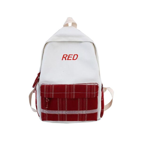 backpack fashion canvas patchwork plaid bag casual school student shoulder sports backpacks
backpack fashion canvas patchwork plaid bag casual school student shoulder sports backpacks