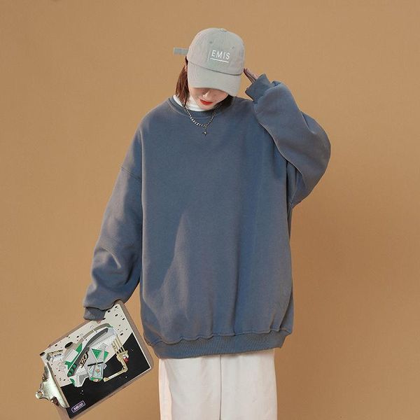 men's hoodies & sweatshirts 2021 leisure neutral style autumn solid round neck large loose couples women's clothing pure color lon, Black
men's hoodies & sweatshirts 2021 leisure neutral style autumn solid round neck large loose couples women's clothing pure color lon, Black
