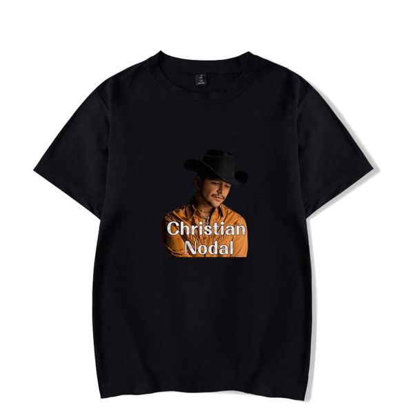 men's t-shirts christian nodal printing autumn and spring summer holiday preppy style men/women street casual hip-hop t-shirt, White;black
men's t-shirts christian nodal printing autumn and spring summer holiday preppy style men/women street casual hip-hop t-shirt, White;black