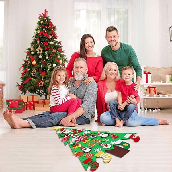 christmas decorations diy felt tree snowman with ornaments fake kids toys party decoration year home
christmas decorations diy felt tree snowman with ornaments fake kids toys party decoration year home