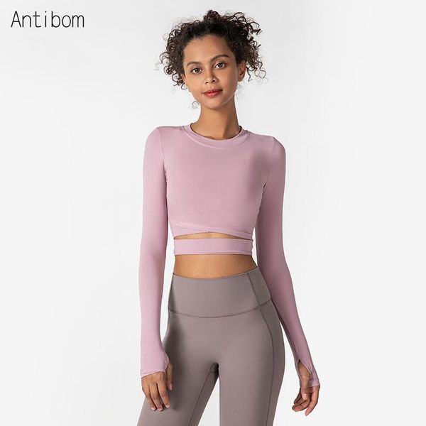 antibom women long sleeve yoga shirt crop quick dry workout fitness gym solid training sportswear breathable outfits, White;red
antibom women long sleeve yoga shirt crop quick dry workout fitness gym solid training sportswear breathable outfits, White;red