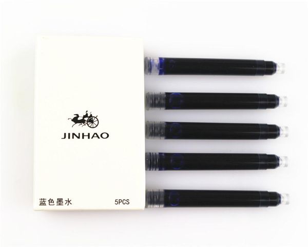 refills 5 pcs jinhao blue fountain pen ink office school supplies cartridge black/100%, Black;red
refills 5 pcs jinhao blue fountain pen ink office school supplies cartridge black/100%, Black;red