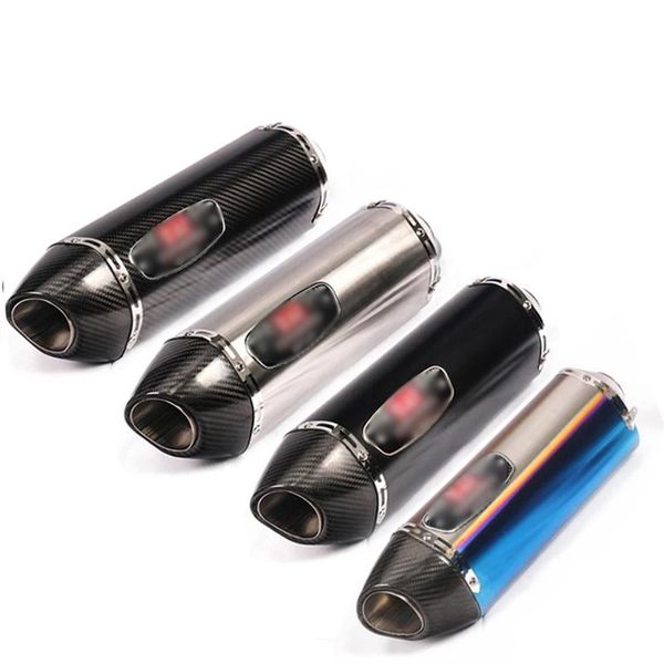 universal motorcycle yoshimura exhaust pipe escape modified muffler db killer for cbf600 ninja 400 f650gs r11 moto carbon fiber system
universal motorcycle yoshimura exhaust pipe escape modified muffler db killer for cbf600 ninja 400 f650gs r11 moto carbon fiber system