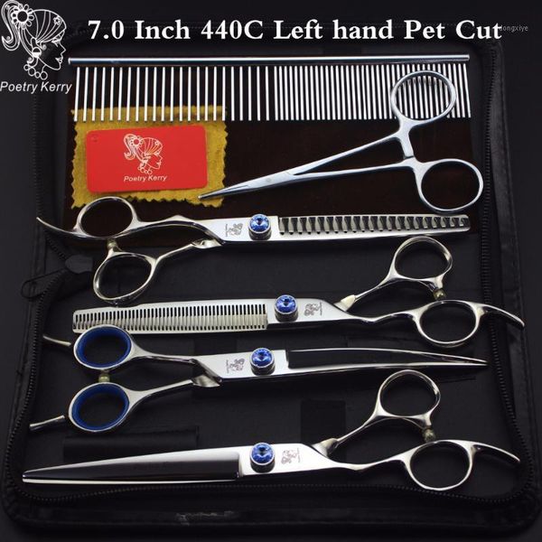 inch poetry kerry 440c "professional pet grooming kit, direct and thinning scissors curved pieces 4 pieces.left hand cut1
inch poetry kerry 440c "professional pet grooming kit, direct and thinning scissors curved pieces 4 pieces.left hand cut1