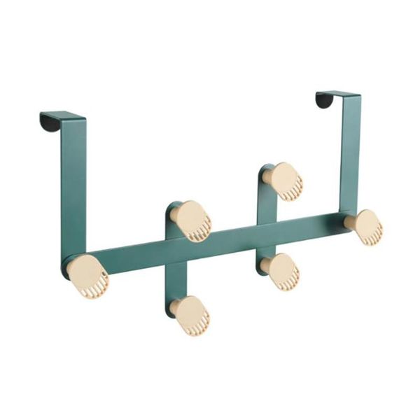 hooks & rails adhesive behind the door hanging clothes rack no hole punching household storage shelves
hooks & rails adhesive behind the door hanging clothes rack no hole punching household storage shelves
