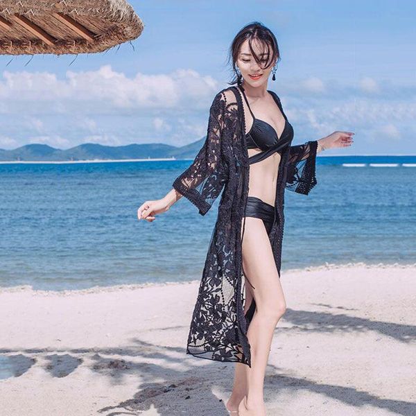 elegant shawl cloak cardigan women's white lace shirt embroidered beach sunscreen clothing boho coat women aq484 swimwear, White;black
elegant shawl cloak cardigan women's white lace shirt embroidered beach sunscreen clothing boho coat women aq484 swimwear, White;black