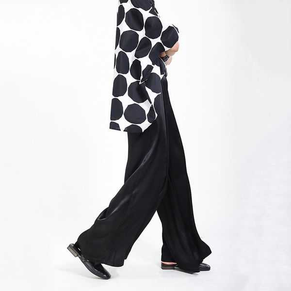 women's pants & capris womengaga 2021 summer solid trousesr high waist loose wide leg temperament commuting girl female b273, Black;white
women's pants & capris womengaga 2021 summer solid trousesr high waist loose wide leg temperament commuting girl female b273, Black;white