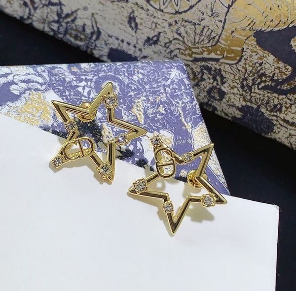 75% off luxury jewelry 2021 new hanfan hollow five pointed star earrings brass material clearance, Golden;silver
75% off luxury jewelry 2021 new hanfan hollow five pointed star earrings brass material clearance, Golden;silver