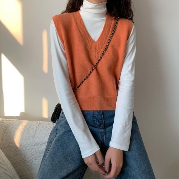 women's sweaters cmaz 2021 autumn winte sweater women knitted pullover korean style cardigan soft warm pull thick outwear, White;black
women's sweaters cmaz 2021 autumn winte sweater women knitted pullover korean style cardigan soft warm pull thick outwear, White;black