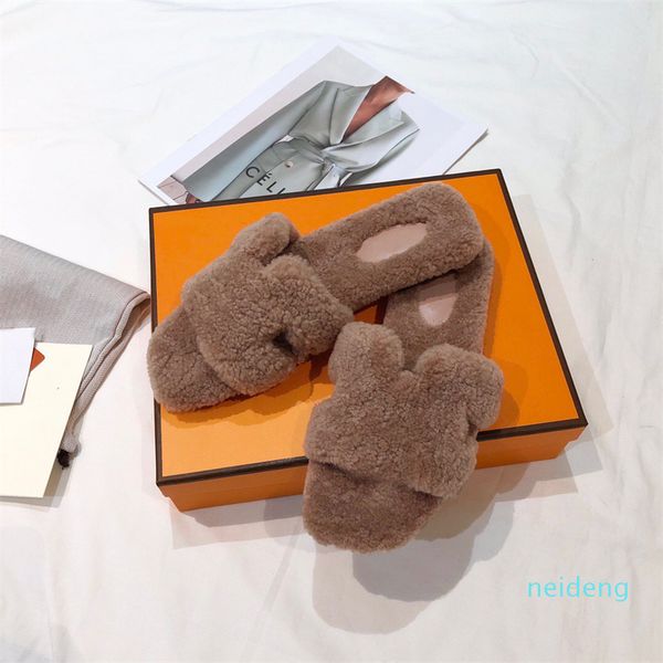 designers women slippers oran woolskin sheepskin slides winter plush fur slide classic open toe casual sandals rubber sole flat slipper 2022, Black
designers women slippers oran woolskin sheepskin slides winter plush fur slide classic open toe casual sandals rubber sole flat slipper 2022, Black
