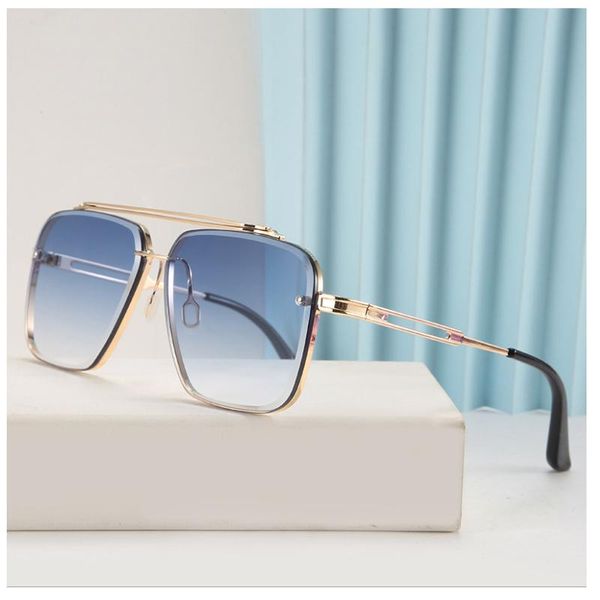 sunglasses 2021 cool fashion man mach six gradient style vintage pilot brand design 17302, White;black
sunglasses 2021 cool fashion man mach six gradient style vintage pilot brand design 17302, White;black
