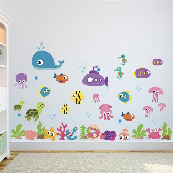 wall stickers cartoon whale fishes sealifes for kids room bathroom glass decoration sea world mural art diy pvc home decals
wall stickers cartoon whale fishes sealifes for kids room bathroom glass decoration sea world mural art diy pvc home decals