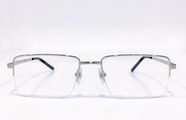 half rim eyeglasses silver black frame clear lens 55mm men fashion sunglasses frames with box
half rim eyeglasses silver black frame clear lens 55mm men fashion sunglasses frames with box