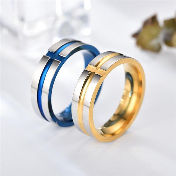 wedding rings 2021 stylish blue gold stainless steel cross ring classic creative jewelry gift for men women, Slivery;golden
wedding rings 2021 stylish blue gold stainless steel cross ring classic creative jewelry gift for men women, Slivery;golden