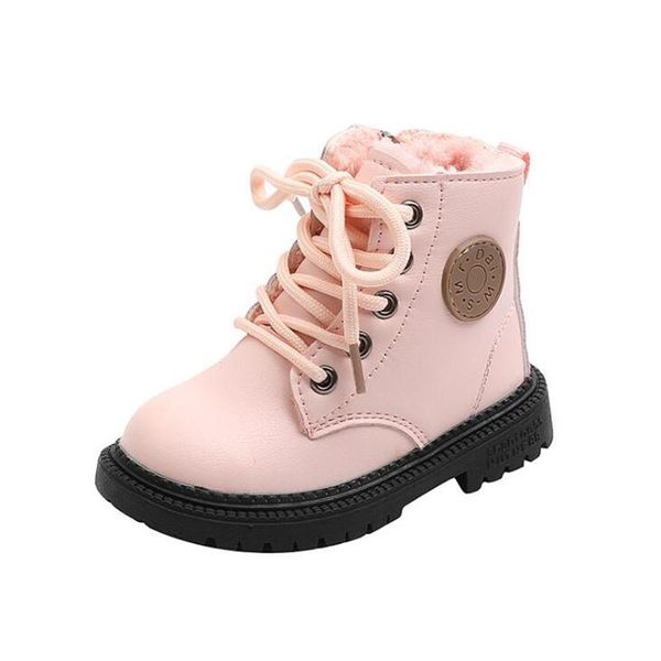 boots autumn/winter children boys girls leather plush fashion waterproof non-slip warm kids shoes 21-30, Black;grey
boots autumn/winter children boys girls leather plush fashion waterproof non-slip warm kids shoes 21-30, Black;grey