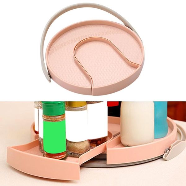 bathroom shelves 360 degree rotating spices fruit tray turning table cake rack hold organizer home kitchen storage stand basket
bathroom shelves 360 degree rotating spices fruit tray turning table cake rack hold organizer home kitchen storage stand basket