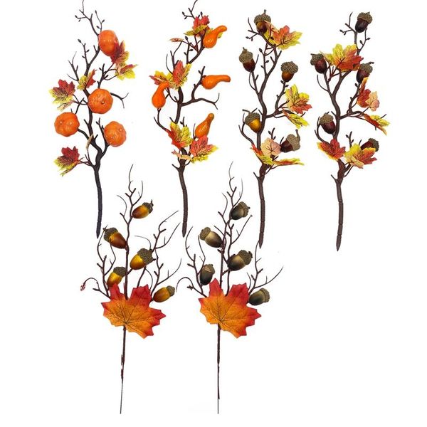 novelty items 6pcs simulation pumpkin oak fruit cuttings artificial branch thanksgiving harvest home decoration
novelty items 6pcs simulation pumpkin oak fruit cuttings artificial branch thanksgiving harvest home decoration